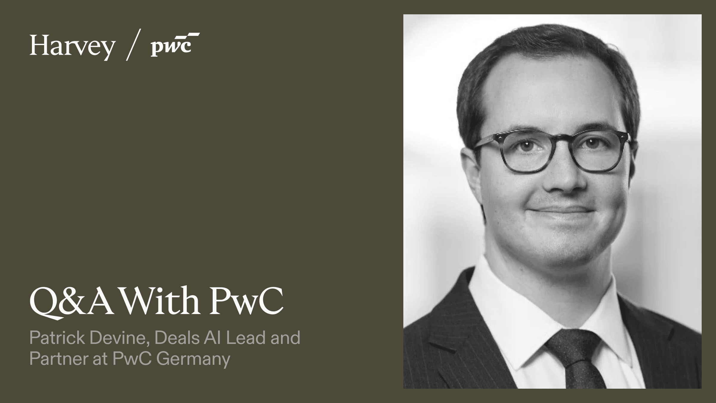 How PwC's Deals Team is Redefining Due Diligence With AI