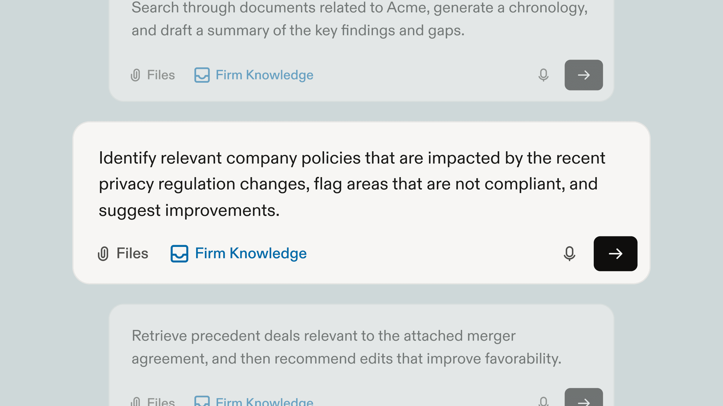 Search That Works With Firm Knowledge